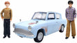 Harry Potter Harry & Ron's Flying Car Adventure, with Ford Anglia Car, Harry Potter & Ron Weasley Dolls, Collectible Toy for 6 Year Olds & Up, HHX03.