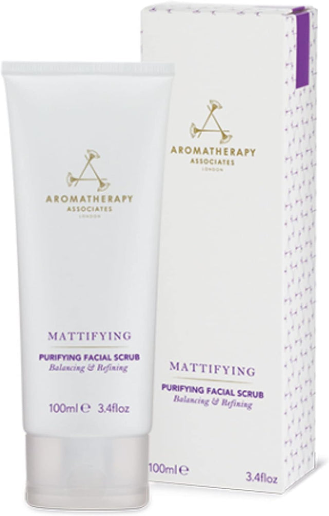 Face Care by Aromatherapy Associates Mattifying Purifying Facial Scrub 100ml.