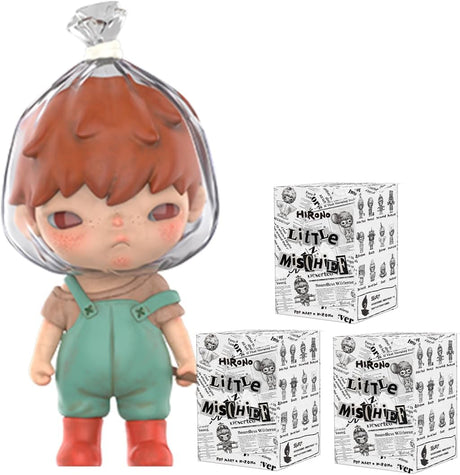 POP MART Hirono Little Mischief Series SET(12Boxes) 2.5 inches Articulated Character Premium Design gifts for women Fan-Favorite Desktop Decoration blind box Collectible Toy Art Toy.