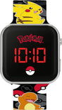 Pokemon Boy's Digital Quartz Watch with Silicone Strap POK4322.