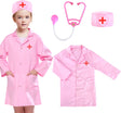 M MUNCASO Kids Unisex Doctor Costume,Doctor Set Dress Up Kids Role Play Pretend Toys For Halloween Cosplay Party(3-6 Years).