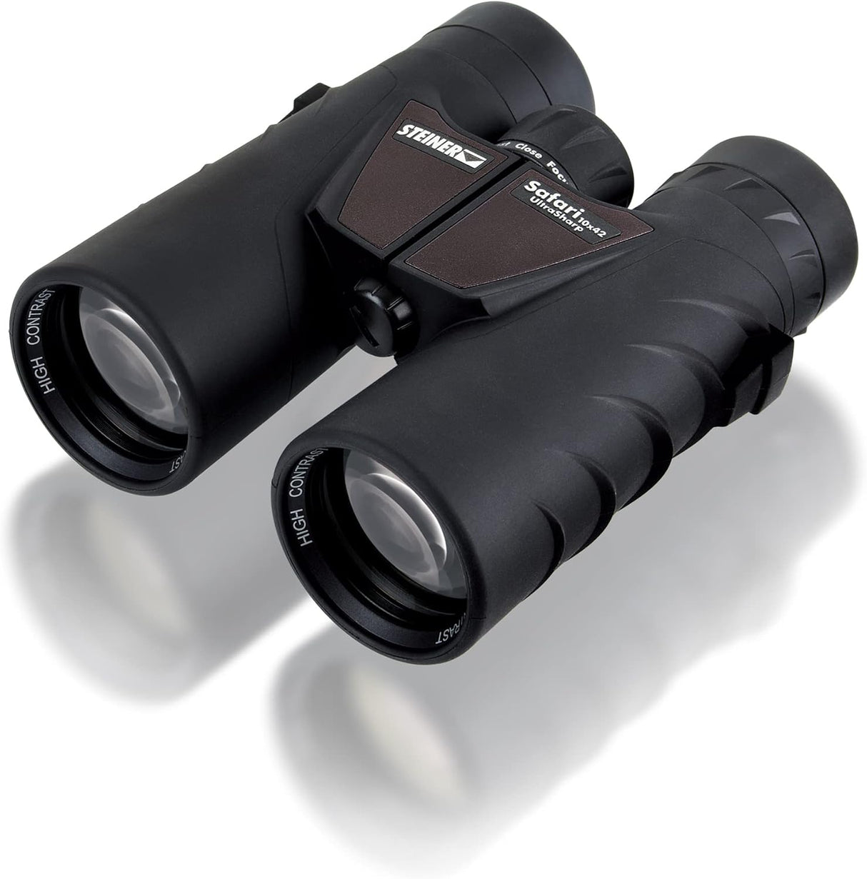 STEINER binoculars Safari UltraSharp 10x26 - German quality optics, 10x zoom, compact, light, ideal for travel, hiking, sports and nature observation.