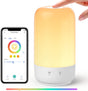 meross Smart Table Lamp, WiFi Lamp Support Apple HomeKit Alexa Google Assistant SmartThings, Bedroom Touch Lamp RGBWW Colour Voice Remote app Control (2.4GHz WiFi Only).