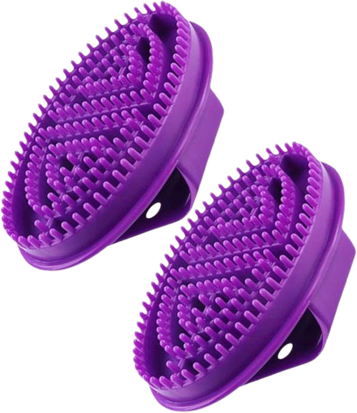 Meridian Brush, 2pieces Meridian Massage Brush, Body Relaxation Oil Massage Comb, Ergonomic Meridian Brush, Professional Meridian Brush, for Relaxation and Improved Circulation(Transparent).