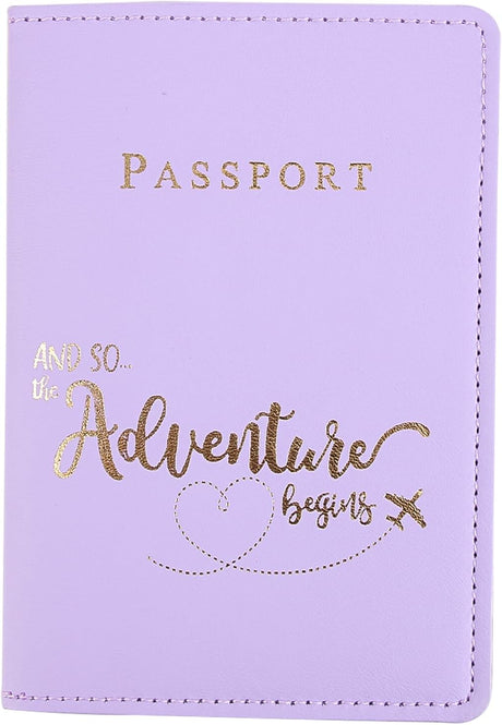 Passport Holder Cover, PU Leather Passport Cover Passport Holders Clear Personalised Passport Protective Covers, Travel Wallet Case Organiser with Wallet for Credit Card Money Business Card Passport.