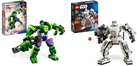 LEGO 76241 Marvel Hulk Mech Armour, Avengers Action Figure Set, Collectable Super Hero Buildable Toys for Boys and Girls Aged 6 Plus, Gift Idea.