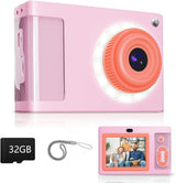 Digital Camera,ARNSSIEN 1080P Vintage Digital Camera for Kids,2.4” Screen Kids Digital Camera with 16 LED Filling Lights, Cheap Digital Camera Gift for Older Kids, Teens, Students, Beginners.