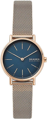 Skagen Signatur Uhr für Damen, Quarzwerk mit Edelstahl- Oder Lederarmband.