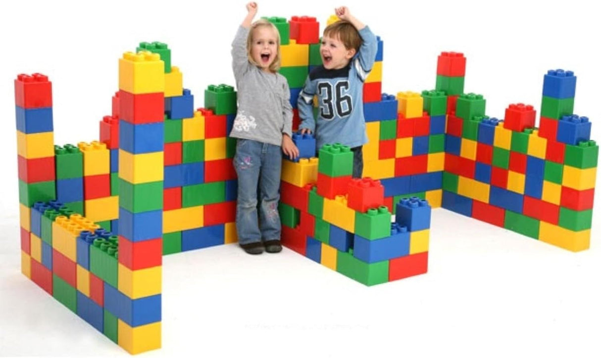 Polesie Polesie41999 Pets Building Bricks XXL Construction Toy Set-72 Pieces, Multi Colour, Large.