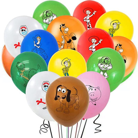 Birthday Party Decorations 18Pcs Toy Balloons Theme Party Balloons for Kids Birthday Party Favor.