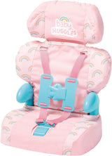 Casdon Baby Huggles Toys. Pink Booster Seat. Car Seat For Dolls with Adjustable Headrest and Buckles. Fits Dolls Sizes Up to 35cm. Suitable for Preschool Toys. Playset for Children Aged 3+.