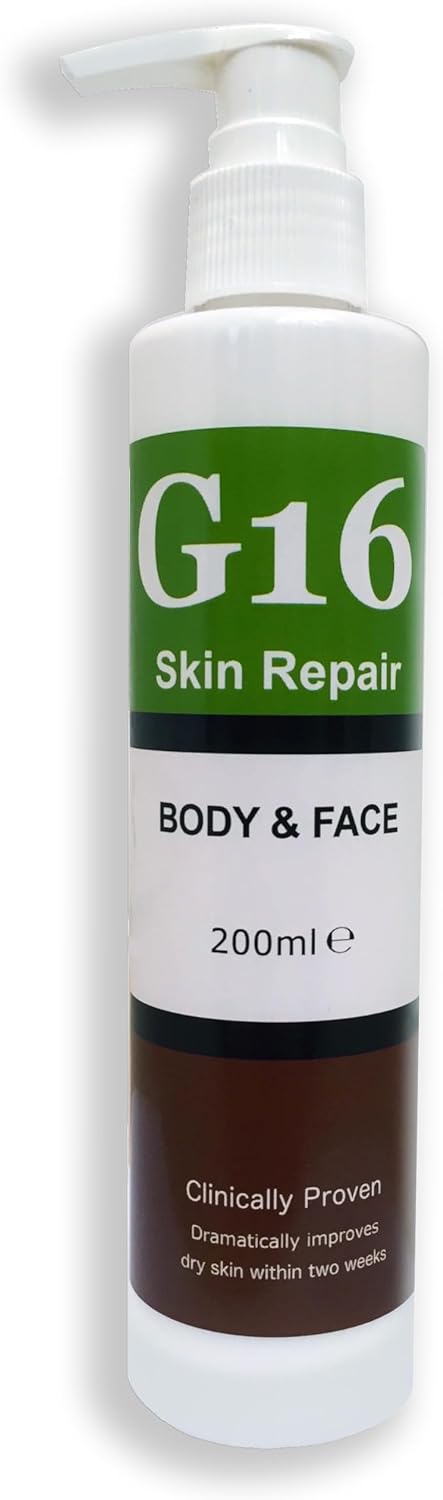 G16 Skin Repair, Very Dry Skin & Ichthyosis Treatment Cream & Lotion.