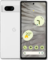 Google Pixel 7a – Unlocked Android 5G mobile phone with wide-angle lens and 24-hour battery – Snow.