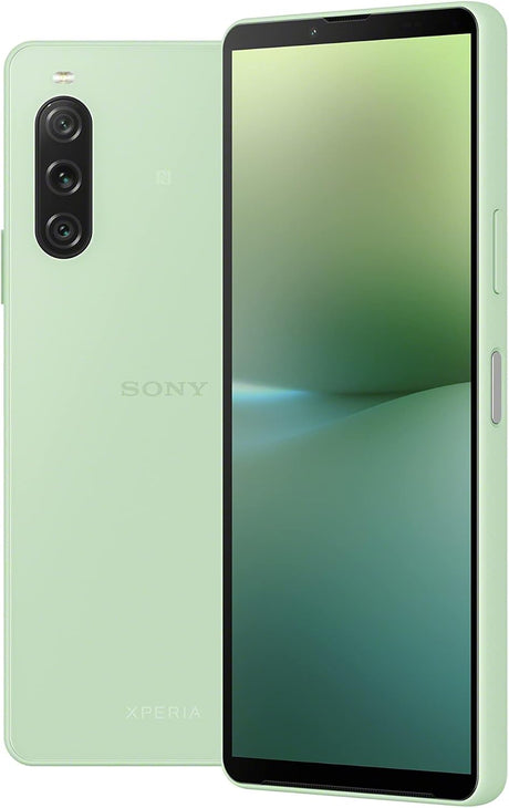 Sony Xperia 10 V Lavender - 6.1 Inch 21:9 Wide OLED - Triple lens - Lightweight & Compact - 3.5 mm audio jack - Android 13 - SIM free - 6GB RAM - 128GB Storage - IP65/68 rating - Dual SIM hybrid *1.