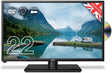 Cello ZRTMF0222 12 Volt 22 inch Full HD LED Tarveller TV | Built-in DVD Player | Made in UK | Freeview TV HD | Satellite Receiver | HDMI | USB 2.0 | Record Live | Small TV for Campervans & Motorhomes.