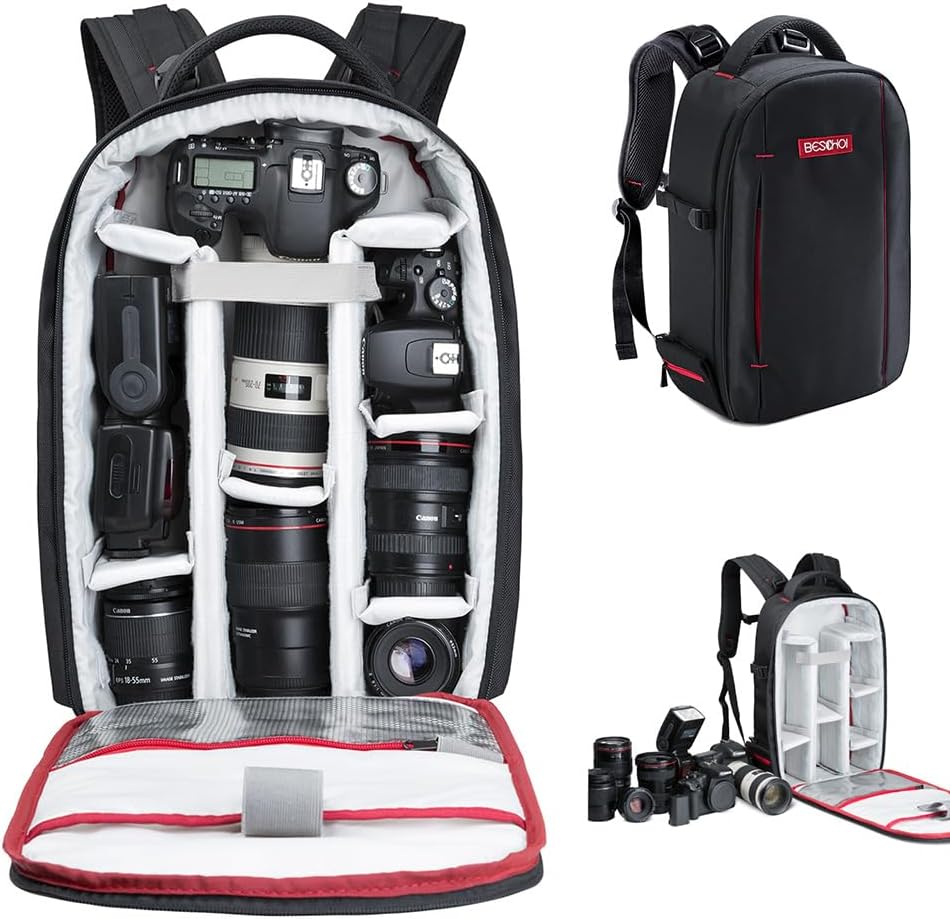 Beschoi Camera Bag Backpack.