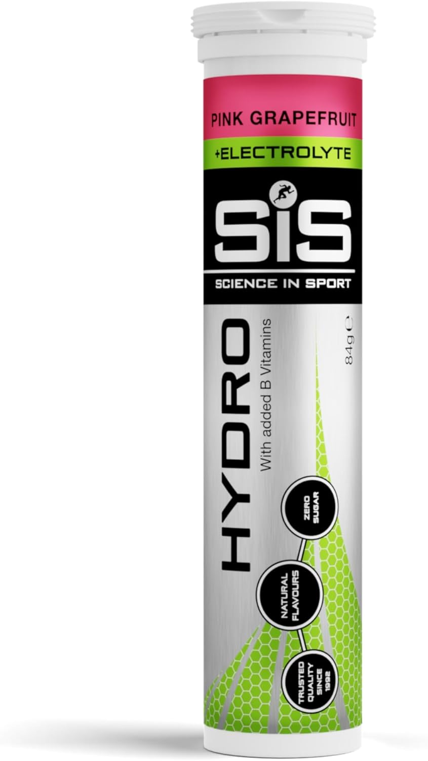 Science In Sport Hydro Hydration Tablets, Variety Pack Pineapple Mango, Berry, Lemon Flavour Plus Electrolytes, 20 Effervescent Tablets per Bottle (3 Bottles).