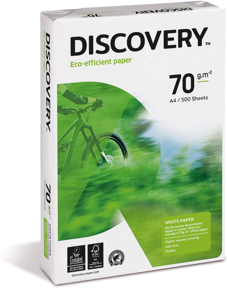 Discovery 59908 A4 Value Office Paper - White [5 x 500 Sheets].