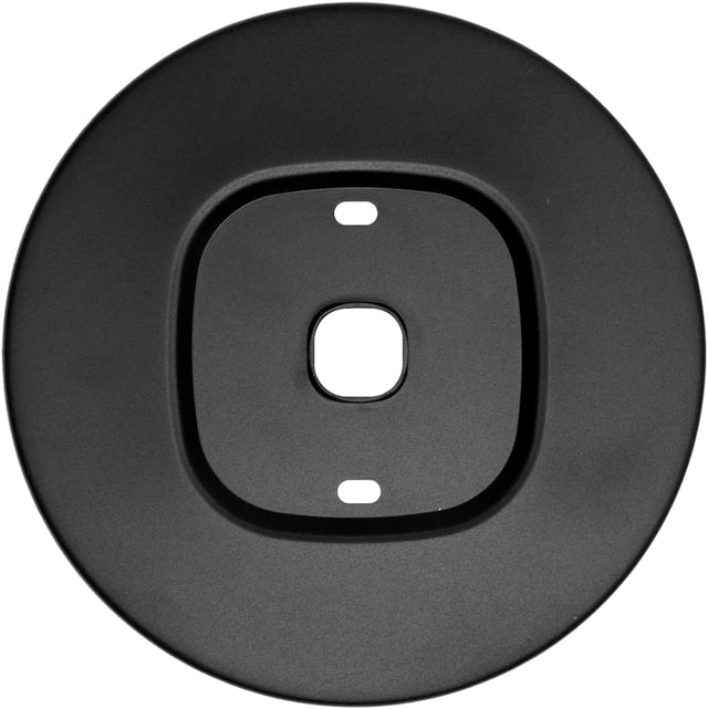 Aluminum Decorative Wall Trim Plate Mount for Ecobee 3 Lite Smart Home Thermostat (Black).