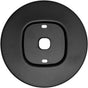 Aluminum Decorative Wall Trim Plate Mount for Ecobee 3 Lite Smart Home Thermostat (Black).