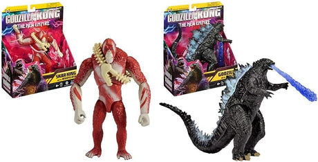 Godzilla x Kong: The New Empire, 6-Inch Skar King Action Figure Toy, Iconic Collectable Movie Character, Includes Bone Whiplash Weapon, Toy Suitable for Ages 4 Years+.