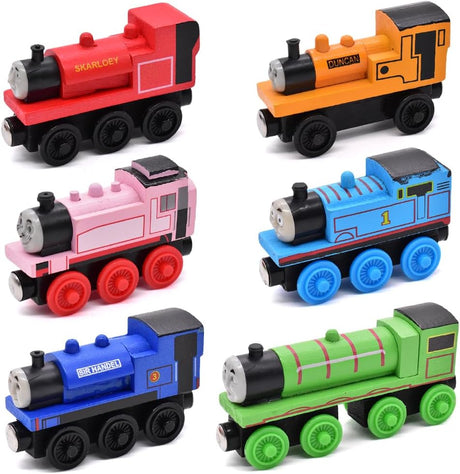 FISAPBXC Thomas Cars Toys Set 6Pcs Thomas Racing Toy Cars Thomas Cars Toy Mini Play Vehicle Collectable Model Kids Boys Girls and Movie Fans Birthday.