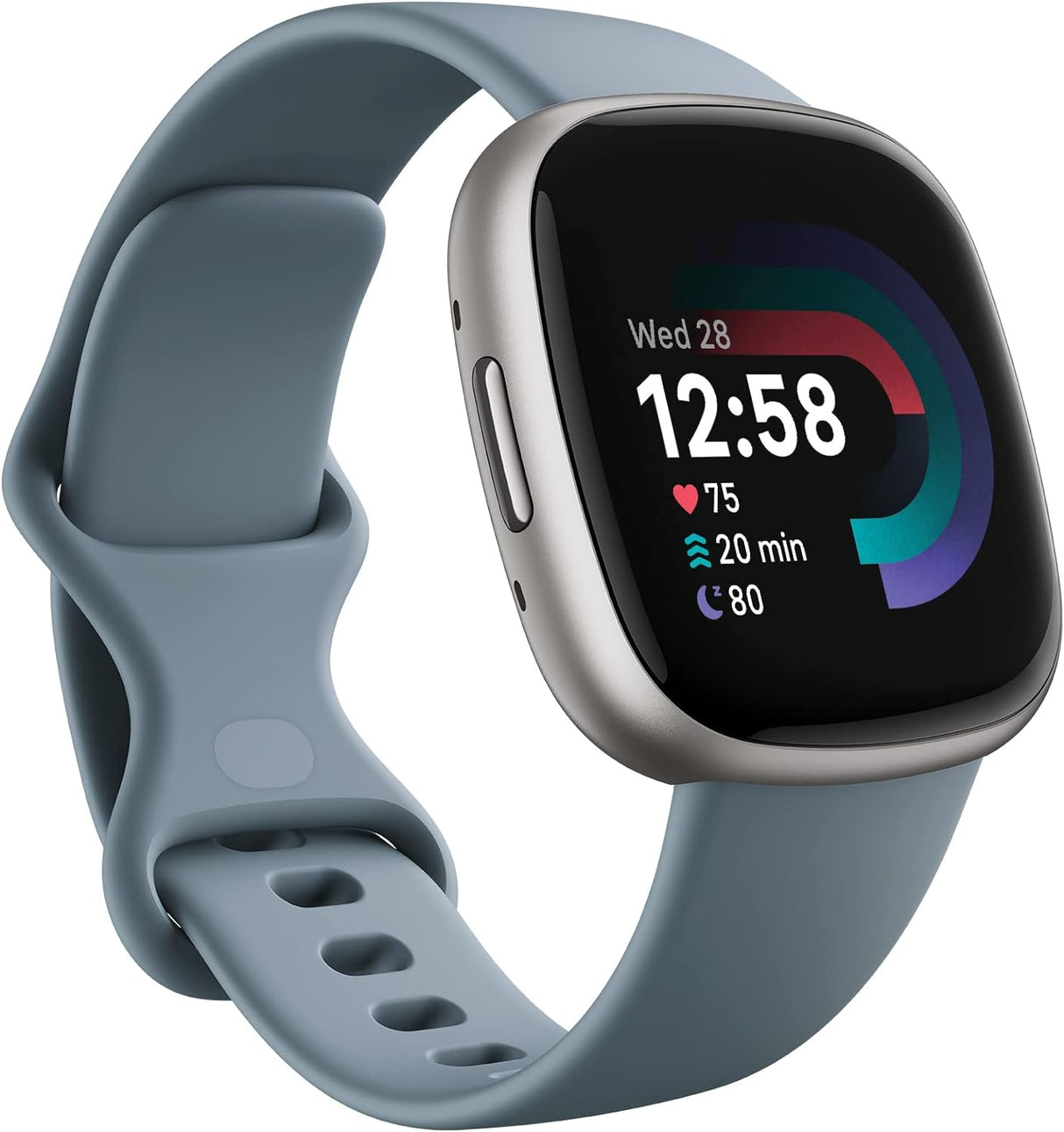 Fitbit Versa 4 Fitness Smartwatch with built-in GPS and up to 6 days battery life - compatible with Android and iOS..