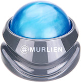 MURLIEN Massage Roller Ball, Tight and Sore Muscles Relief, Manual Massager, Alleviating Shoulder, Arms, Back, Legs, Calves or Muscle Tension - Gray.