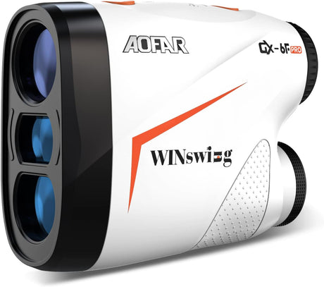 AOFAR GX-6F PRO Golf Rangefinder with Slope On/Off, 500/600 Yards Range finder with Continuous Scan, Flag Lock with Vibration, Rangefinder golf Devices for golfers, 6X Magnification High-Precision