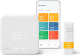 tado° Wired Smart Thermostat Starter Kit V3+ The Smart Thermostat Gives You Full Control Over Your Heating From Anywhere, Save Energy, Easy DIY Installation, Works With Amazon Alexa, Siri, and Google.