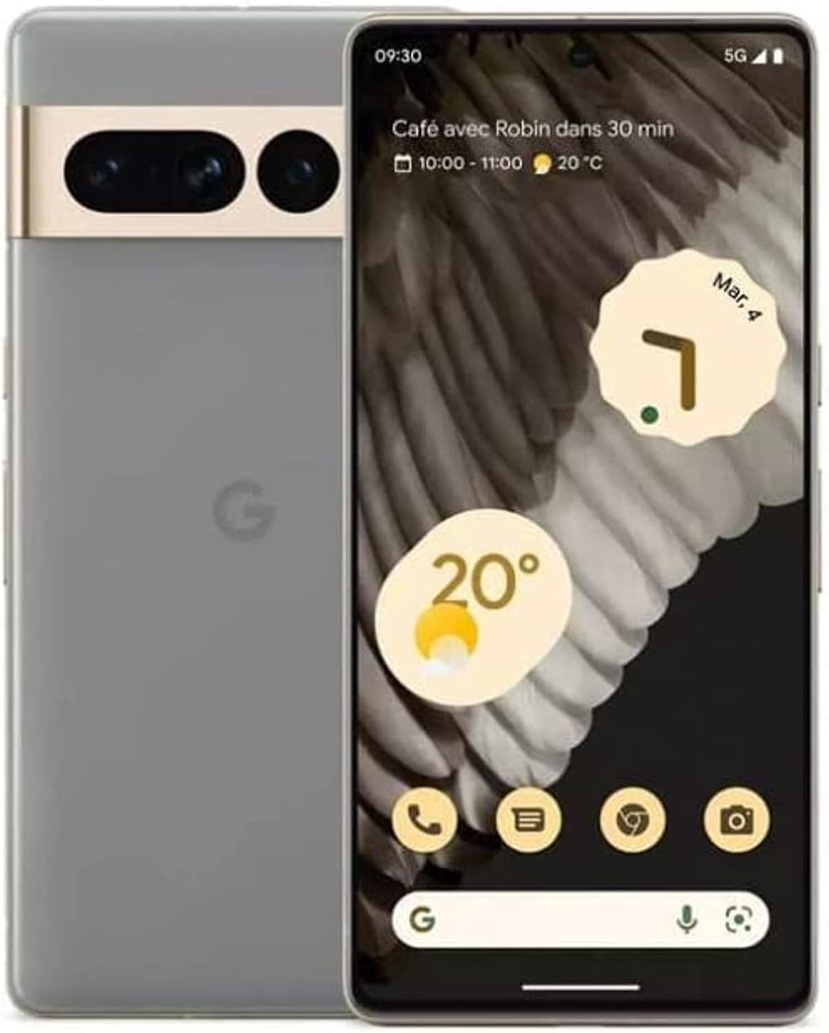 Google Pixel 7 Pro – Unlocked Android 5G smartphone – 128GB – Hazel (Renewed).