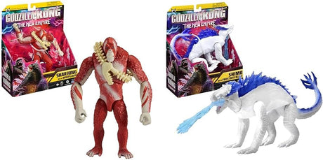 Godzilla x Kong: The New Empire, 6-Inch Skar King Action Figure Toy, Iconic Collectable Movie Character, Includes Bone Whiplash Weapon, Toy Suitable for Ages 4 Years+.