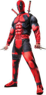 Rubies Official Marvel Deadpool Deluxe, Adult Costume.