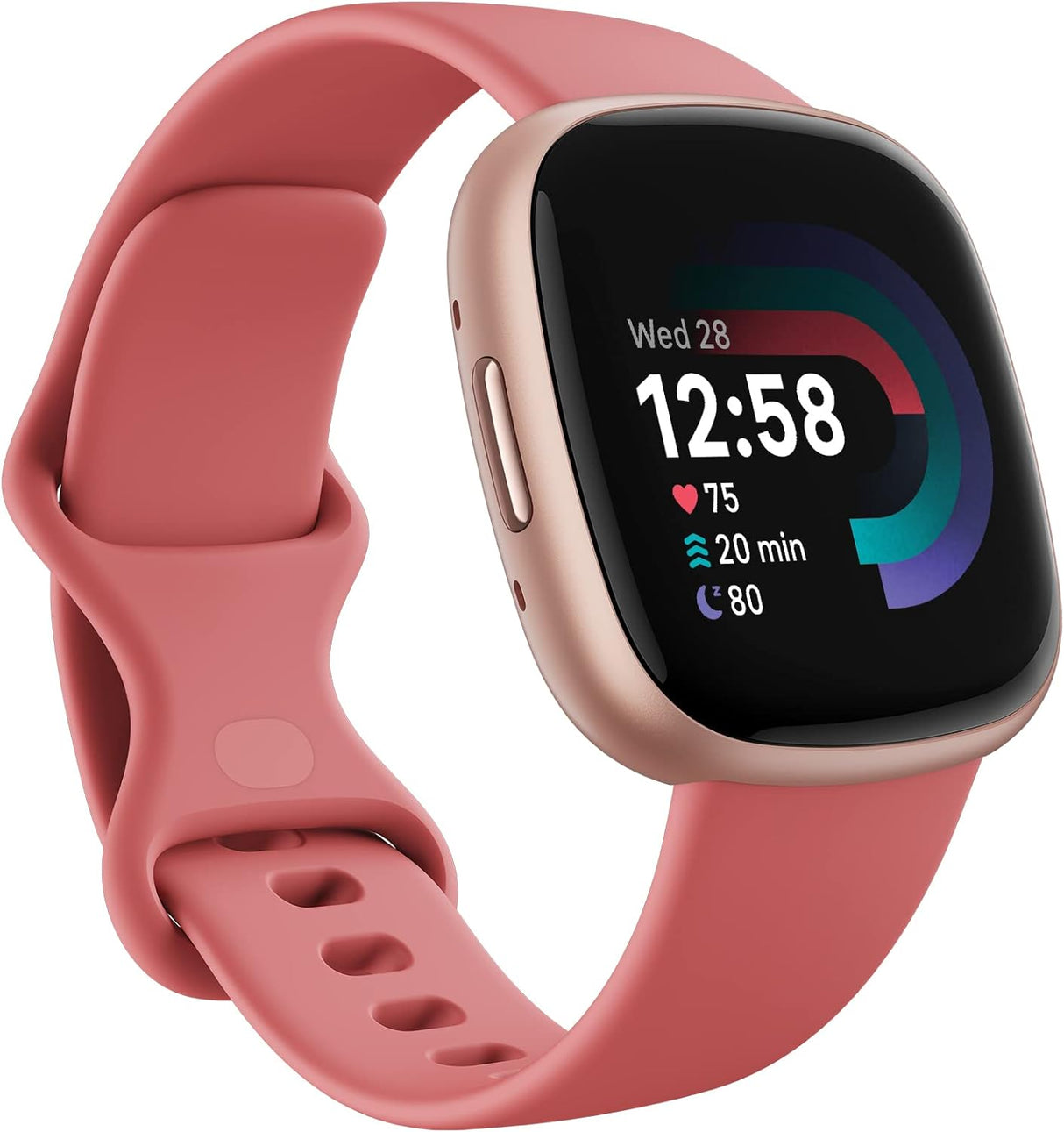 Fitbit Versa 4 Fitness Smartwatch with built-in GPS and up to 6 days battery life - compatible with Android and iOS..