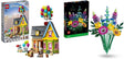 Disney and Pixar ‘Up’ House Buildable Toy with Balloons, Carl, Russell and Dug Figures, Collectible Model Set, Disney's 100th Anniversary Series, Iconic Gift Idea, Multicolor.