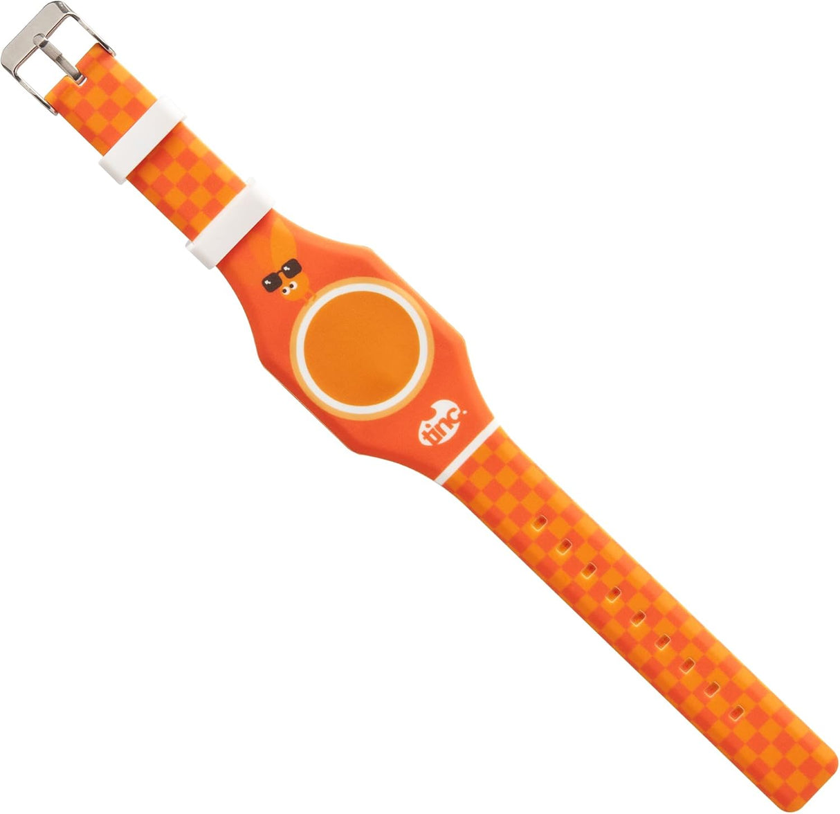 Tinc Silicone Strap with Time and Date Display for Boys and Girls.