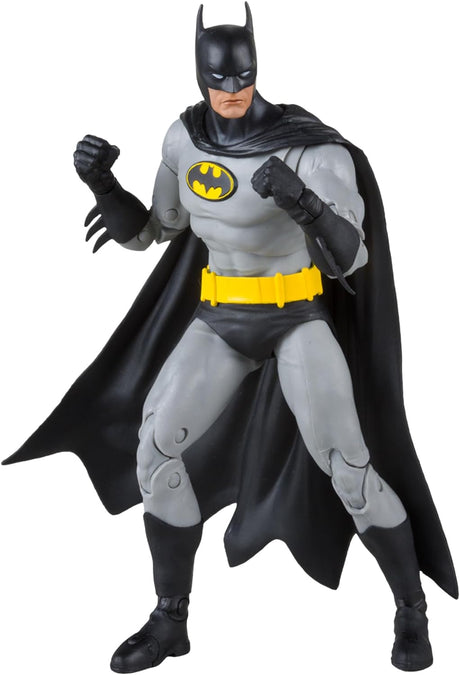 McFarlane Toys DC Multiverse Batman (Knightfall) 18 cm Action Figure | Black/Grey Edition.