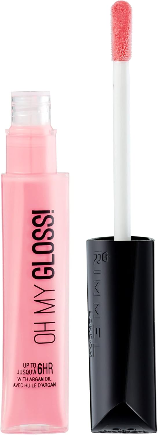 Rimmel London Oh My Gloss! Lip Gloss, 16 Stay My Rose, 6.5 ml.