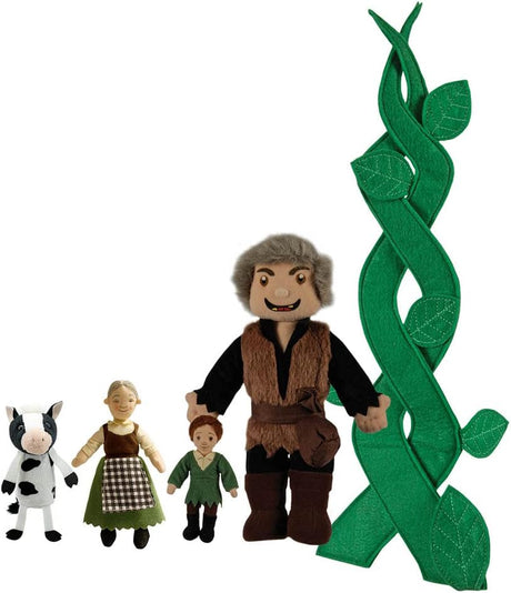 The Puppet Company - Jack & the Beanstalk Story Finger Puppet Set.