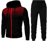 Mens Tracksuit Hooded Fitness Sport Suits Hoodie 2 Piece Hoodies Joggers Sweatpants Gym Sets Conjunto Deportivo Para Hombre.