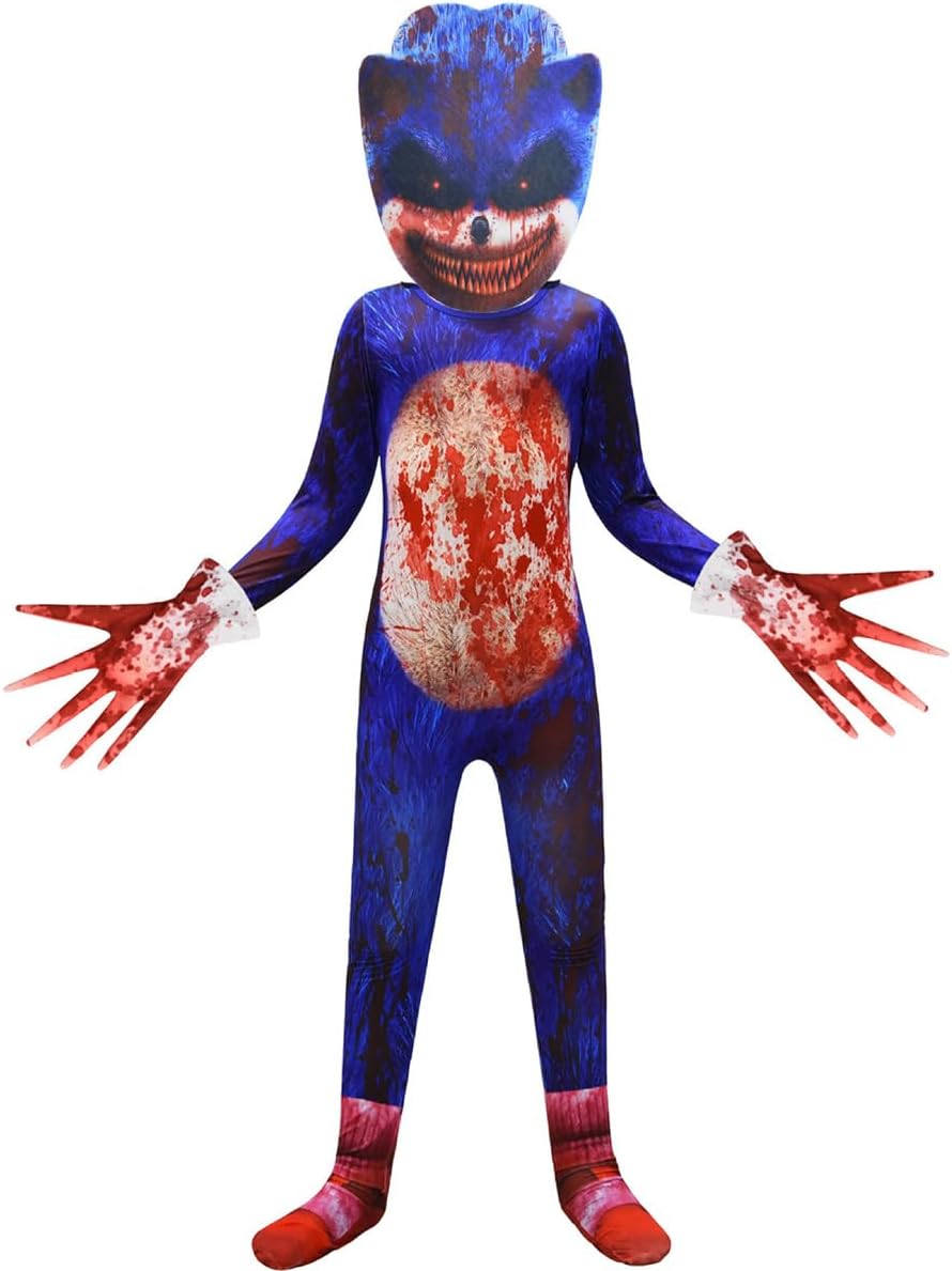 laughZuaia Kids Pretend Play Costumes Cartoon Fancy Dress Up Jumpsuit Bodysuit with Gloves Masks.