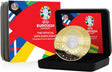 The Koin Club EURO 2024 Football Tournament England Finalists Commemorative Collectible Gold Coin.