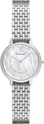 Emporio Armani Watch for Women, Two Hand Movement, 28 mm na Stainless Steel Case with a Stainless Steel Strap, AR2511.