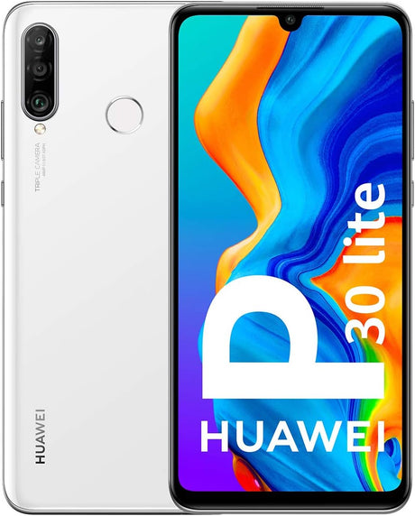 HUAWEI P30 Lite White 6.39" 128 GB 4G Dual SIM Unlocked & SIM Free.