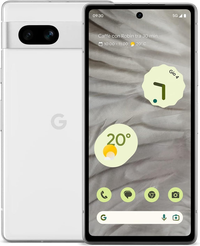 Google Pixel 7a 128GB snow (Renewed).