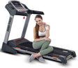 Branx Fitness Foldable 'Elite Runner Pro' Soft Drop System Treadmill - 6.5HP Motor 0-22 Level Auto Incline - 'Dual Shock 10-Point Absorption System.