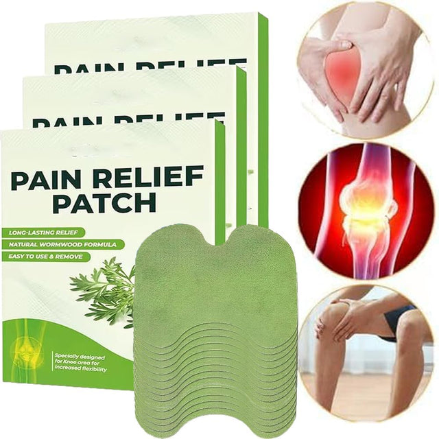 CHENTIAN Wellnee Pain Relief Patch, Knee Pain Relief Patches, Wellness Knee Pain Relief Patches UK, Well Knee Pain Relief Patches, Pain Relief Patches for Arthritic Knee (30pcs).