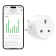 EIGHTREE Smart Plug with Energy Monitoring, Smart Plugs that Work with Alexa, Google Home, WiFi Smart Socket with WiFi Remote Control and Timer Function, 2.4GHz Wi-Fi Only, 13A, 2 Pack.