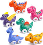 nicknack Toddler Toy Cars, Baby Boy Toys 12-18 Months, 6PCS Dinosaur Pull Back Cars Baby Toys 1 2 Year Old Boys Girl Gifts Toy.