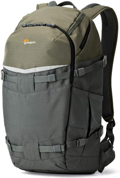 Lowepro Flipside Trek 450 Backpack, Camera Backpack for DSLRs and Multiple Lenses, Camera Backpack for Laptop, Tablet, Photo Accessories, Tripod, Grey, 17 x 26 x 31 cm.